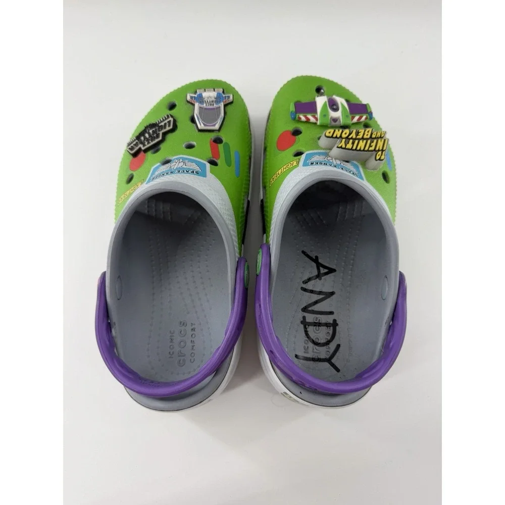 Crocs Childrens Kids Disney Pixar Toy Story Buzz Lightyear Shoe C13 Slip On